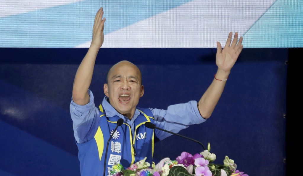 Kaohsiung city mayor and Kuomintang presidential candidate Han Kuo-yu. Photo: AP