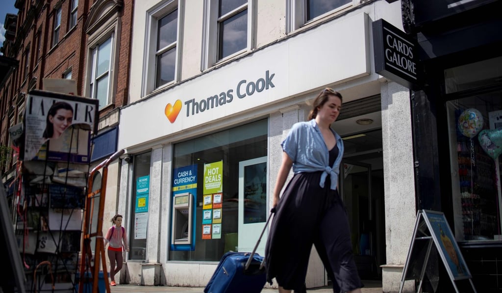 A branch of a Thomas Cook travel agent's shop in London. Photo: AFP A branch of a Thomas Cook travel agent's shop in London. Photo: AFP