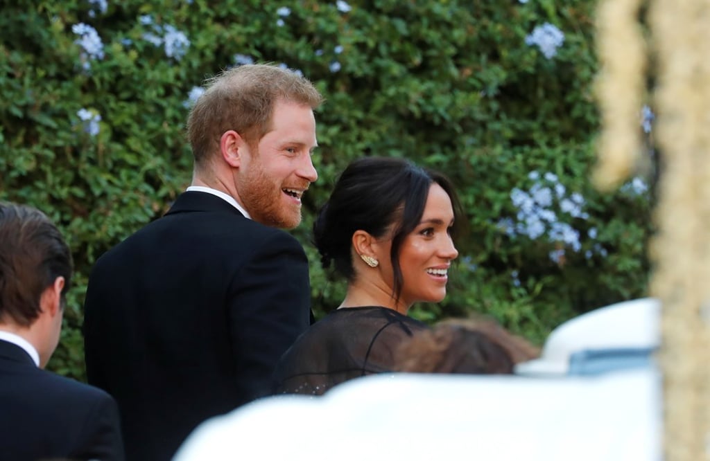 The Duke and Duchess of Sussex, Prince Harry and his wife Meghan, were spotted at the wedding of fashion designer Misha Nonoo, which took place at Villa Aurelia in Rome, Italy, September 20, 2019. Photo: Reuters