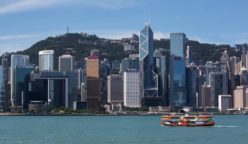 The Hong Kong government and protesters have taken their fight for hearts and minds global, with competing advertising campaigns. Photo: Bloomberg