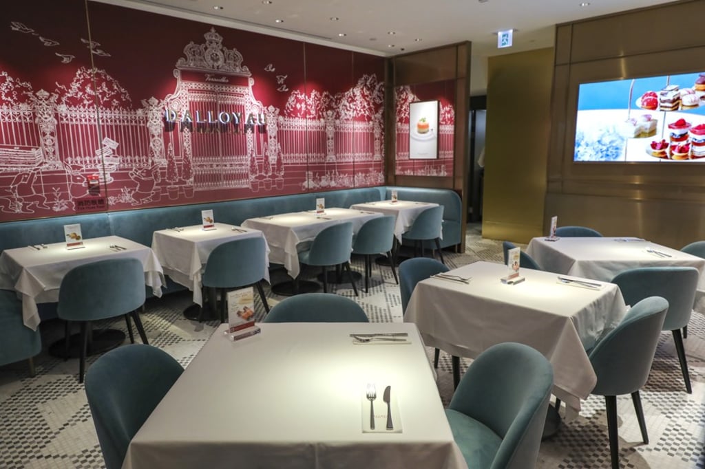 The interior of Dalloyau in Central. Photo: May Tse