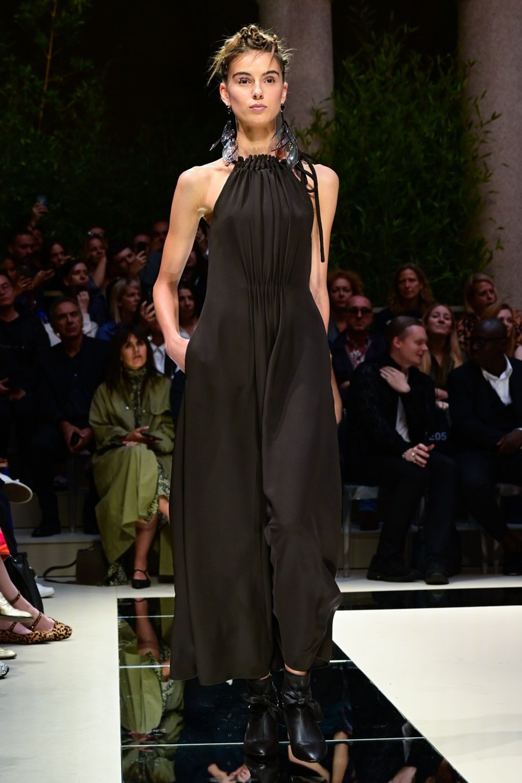 The Giorgio Armani spring/summer 2020 collection was unveiled during Milan Fashion Week. Photo: AFP