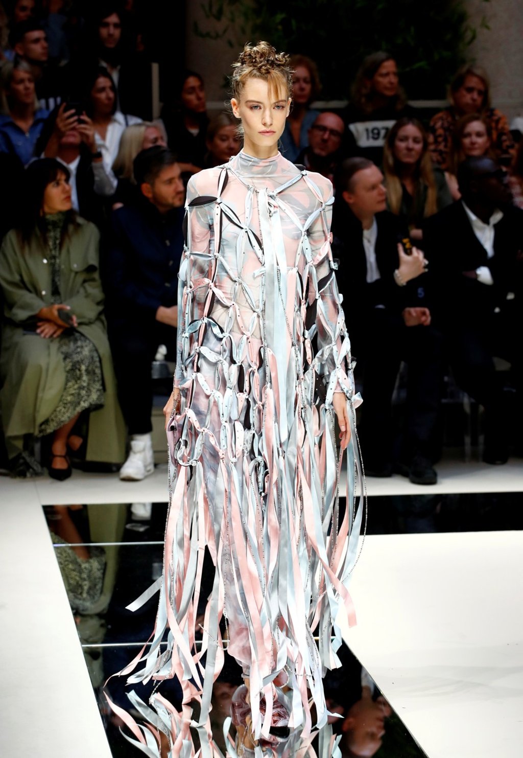 The Giorgio Armani spring/summer 2020 collection was unveiled during Milan Fashion Week. Photo: Reuters