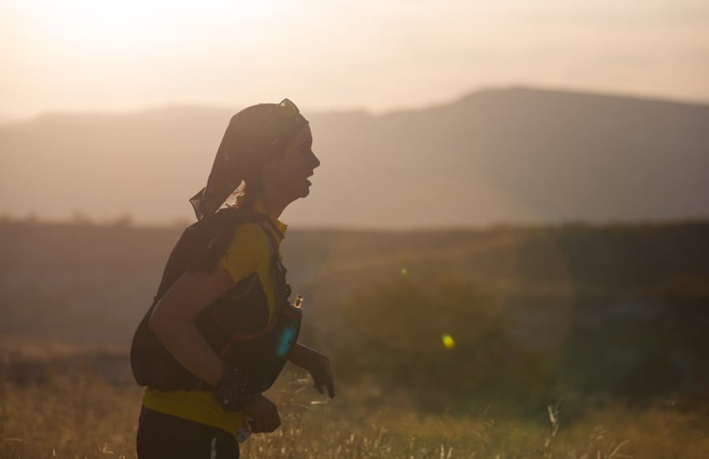 The rolling hills on the Cappadocia are part of the challenging, runnable course.