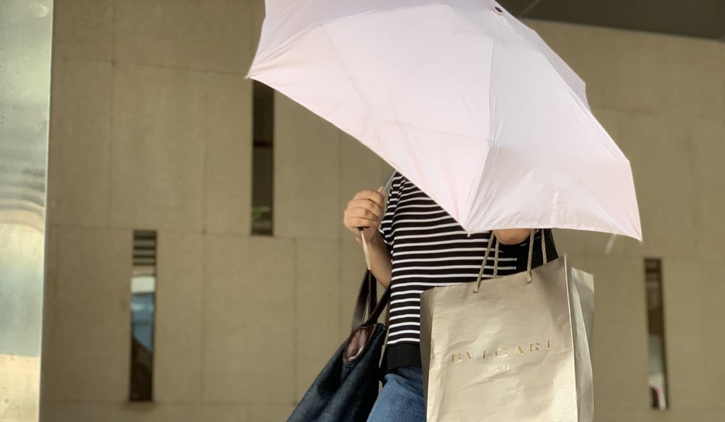 Claimant Ada Ho leaves the Labour Tribunal on Thursday. Photo: Jasmine Siu Claimant Ada Ho leaves the Labour Tribunal on Thursday. Photo: Jasmine Siu