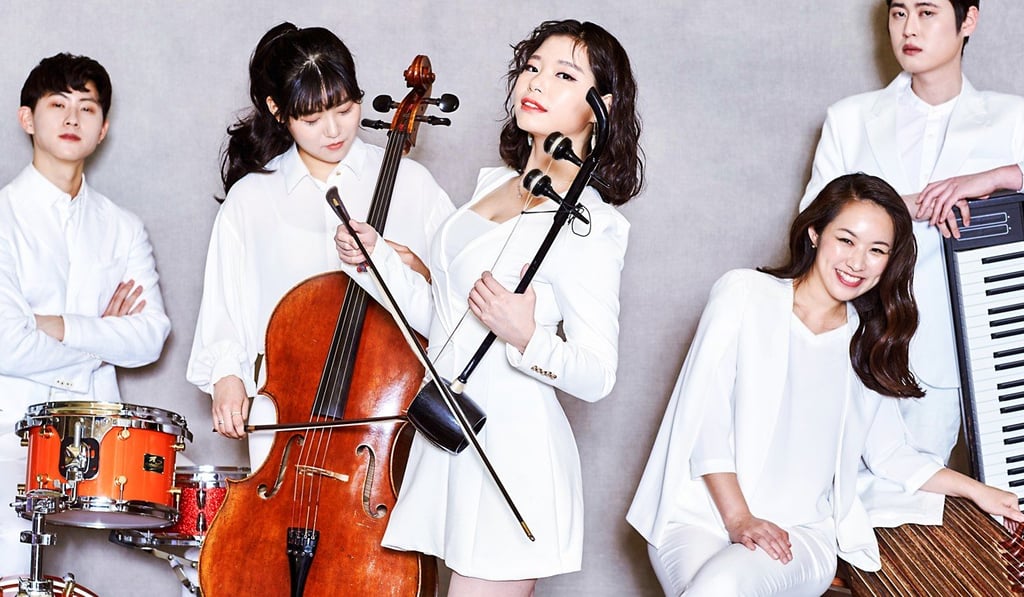 The Korean quintet Ensemble SU, which mixes traditional Korean and Western musical instruments, will perform in Hong Kong on December 6.