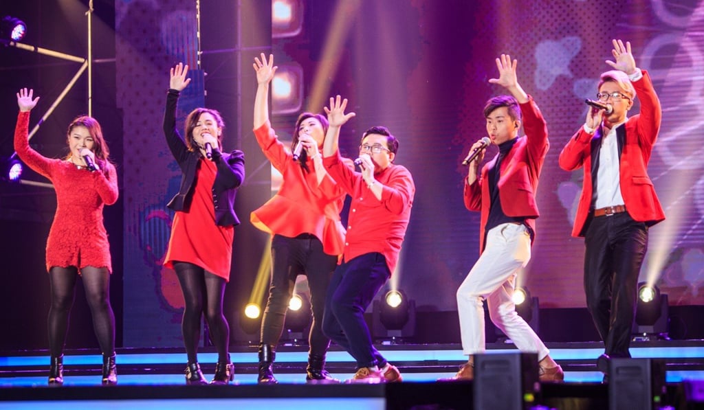 Hong Kong vocal group VSing, which will collaborate on stage with a cappella group Boonfaysau during its Hong Kong concert at Kwai Tsing Theatre on January 18.