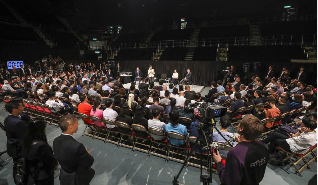 Thousands had signed up for a chance to demand answers but only 150 were picked. Photo: Dickson Lee