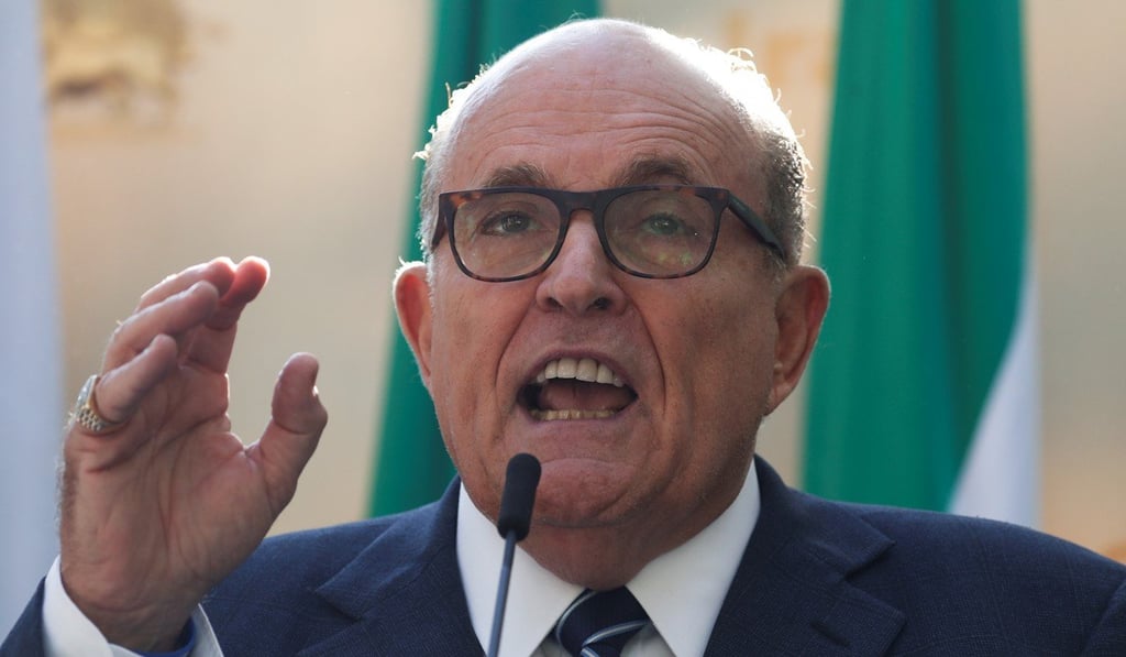 Rudy Giuliani, Trump’s personal lawyer. Photo: Reuters