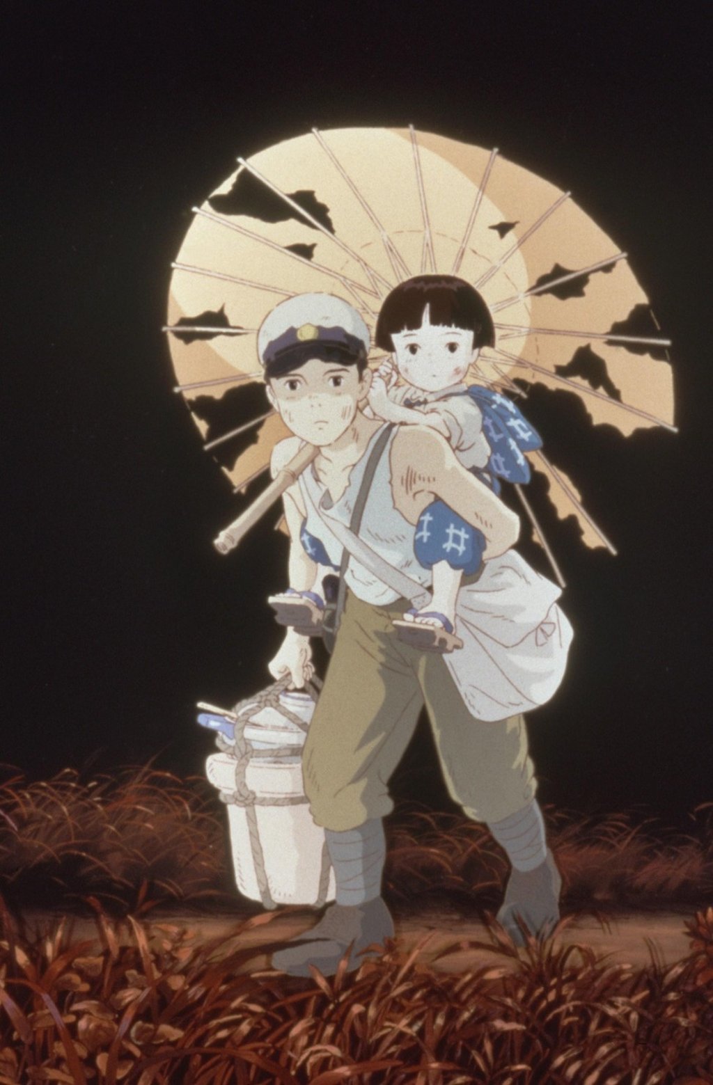 A still from Grave of the Fireflies (1988) directed by Isao Takahata. Photo: Alamy A still from Grave of the Fireflies (1988) directed by Isao Takahata. Photo: Alamy