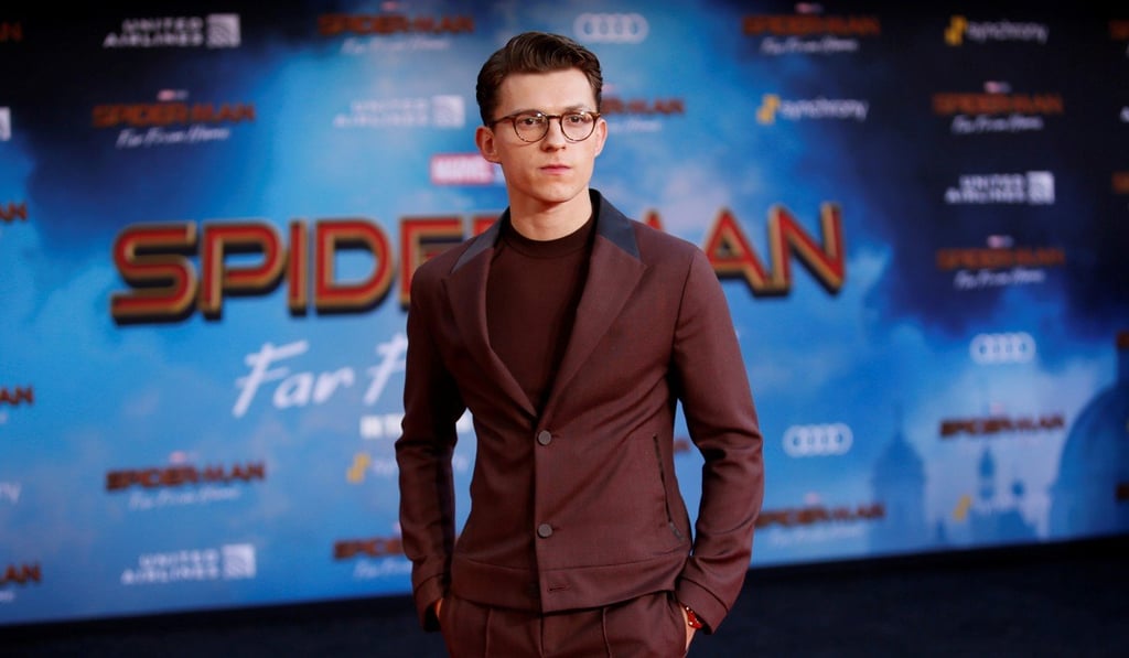 Actor Tom Holland poses at the World Premiere of Spider-Man: Far From Home in Los Angeles in June. Photo: Reuters