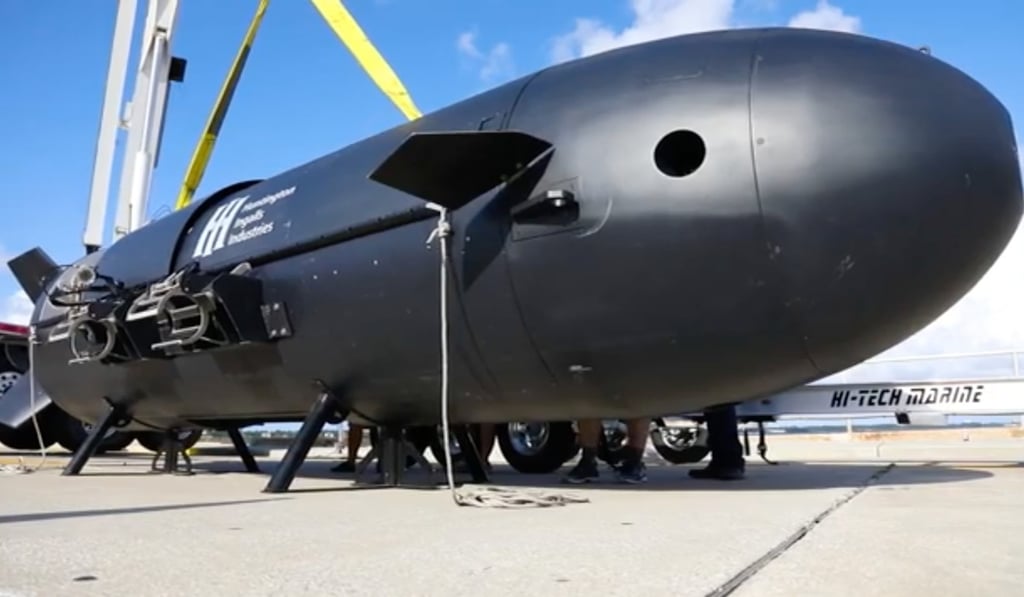 Glimpse of underwater drone 'signals China is ramping up anti-submarine powers' | South China Morning Post