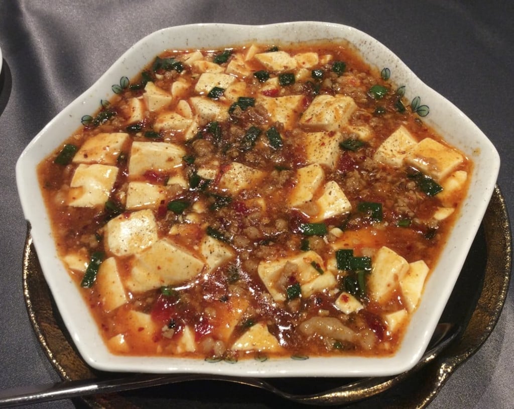 Mapo tofu, or braised bean curd and minced pork in chilli oil. Photo: Susan Jung Mapo tofu, or braised bean curd and minced pork in chilli oil. Photo: Susan Jung