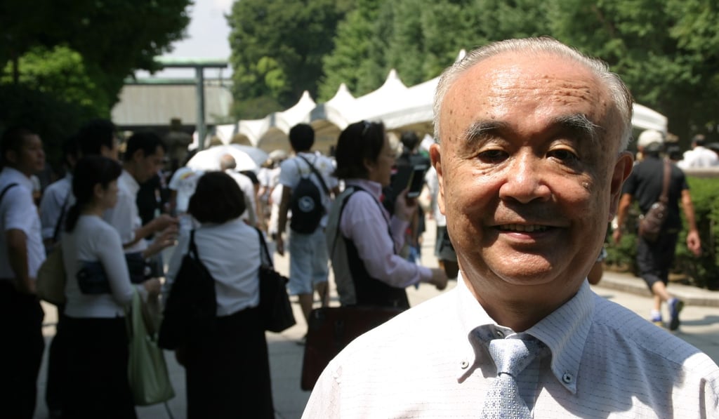 Hiromichi Moteki, the acting secretary general of the Society for the Dissemination of Historical Fact, who lives in Tokyo. Photo: Julian Ryall