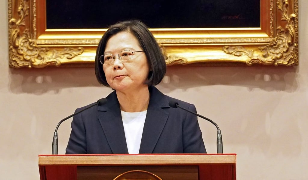 President Tsai Ing-wen has been a strong supporter of the Hong Kong protests. Photo: EPA-EFE