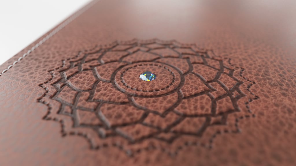 The gemstones are specially picked and studded on the leather in a way that aligns with one’s chakras, or energy centres.