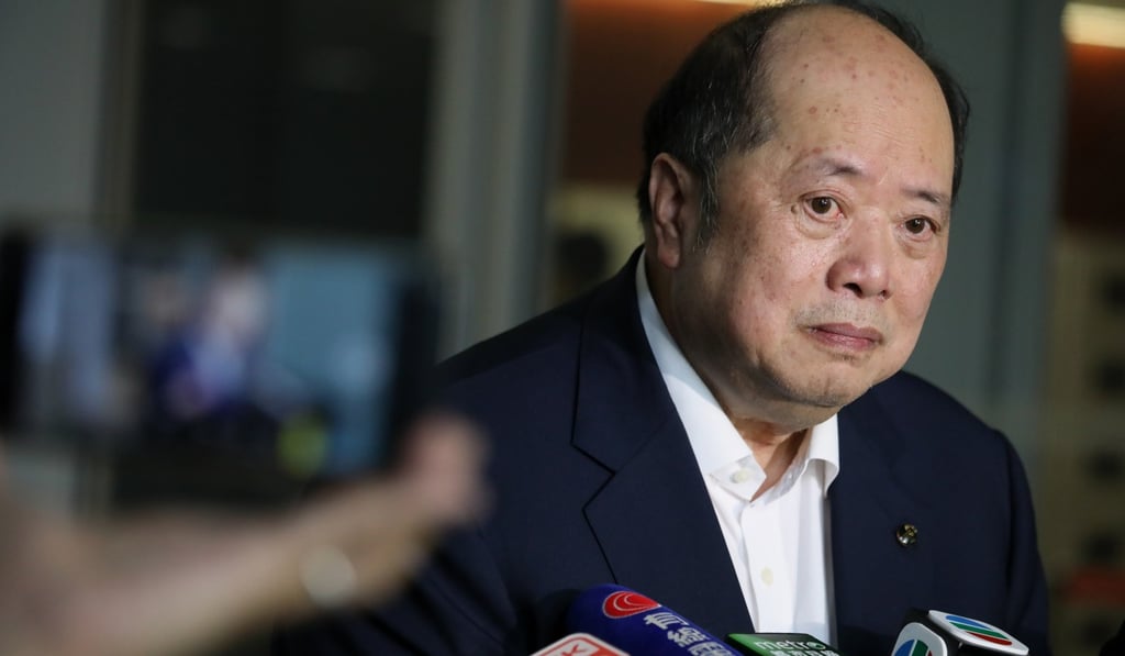 Christopher Cheung Wah-fung, lawmaker for financial services, says that as an HKEX shareholder he opposes a higher bid for LSE. Photo: Nora Tam Christopher Cheung Wah-fung, lawmaker for financial services, says that as an HKEX shareholder he opposes a higher bid for LSE. Photo: Nora Tam