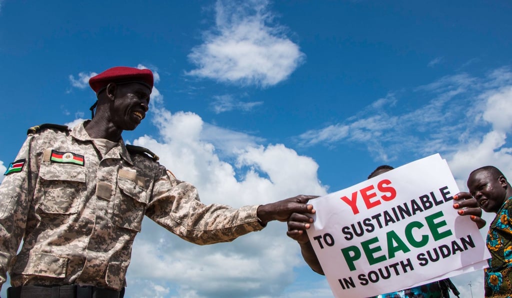 The two sides signed a peace accord last year that should lead to the formation of a national unity government. Photo: AFP