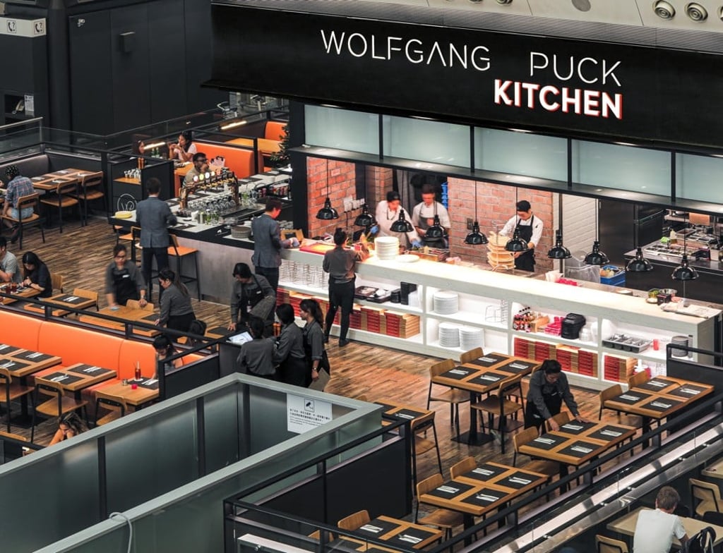 Wolfgang Puck’s first Hong Kong restaurant – at the airport’s arrivals hall
