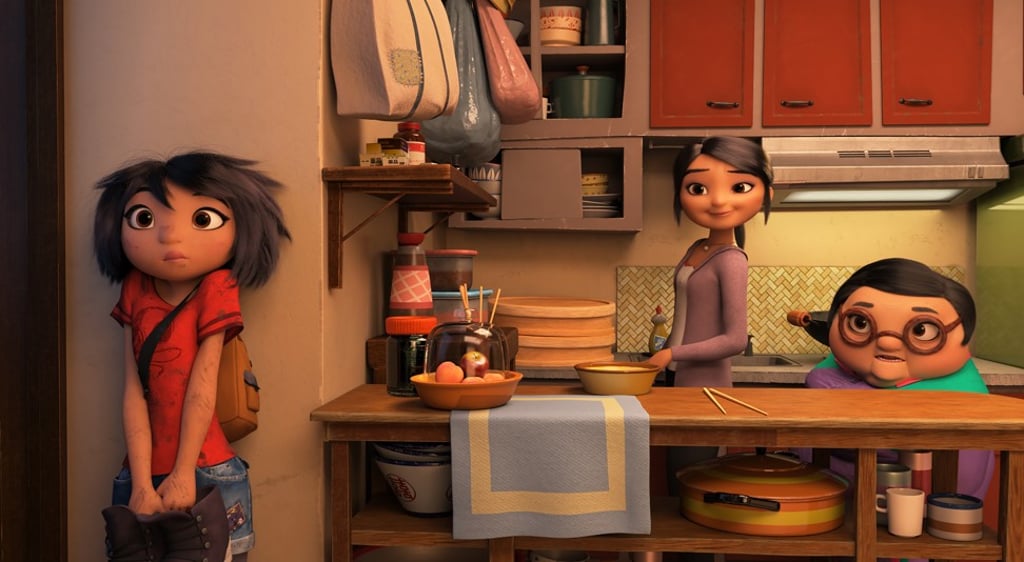 (From left) Yi, voiced by Chloe Bennet, her mother, voiced by Michelle Wong, and grandmother Nai Nai, voiced by Tsai Chin, in a scene from Abominable. Photo: Dreamworks Animation/AP (From left) Yi, voiced by Chloe Bennet, her mother, voiced by Michelle Wong, and grandmother Nai Nai, voiced by Tsai Chin, in a scene from Abominable. Photo: Dreamworks Animation/AP