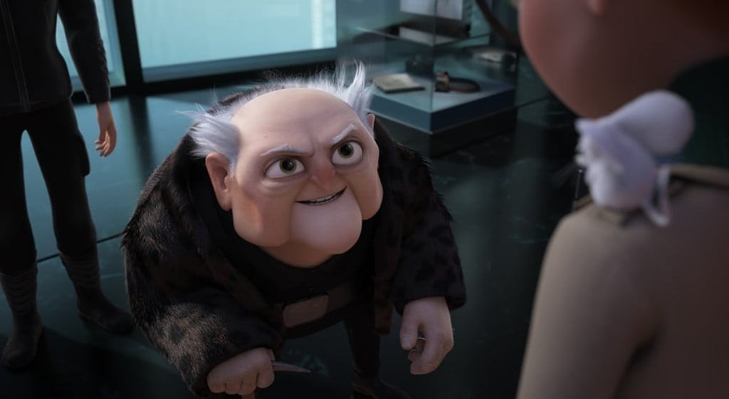 The baddie of the film, Burnish, is voiced by British actor Eddie Izzard. Photo: DreamWorks Animation/AP The baddie of the film, Burnish, is voiced by British actor Eddie Izzard. Photo: DreamWorks Animation/AP