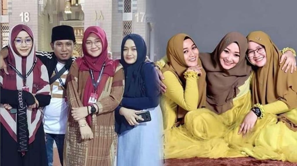 Achmad Fadil Muzakki Syah started carrying out polygamy eight years ago. Photo: Instagram