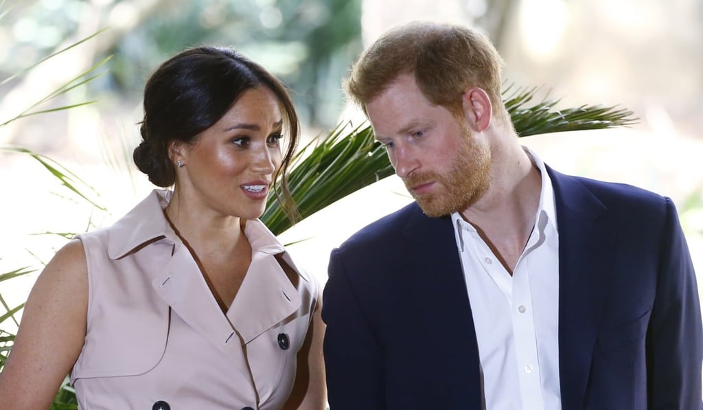 Meghan the Duchess of Sussex, and Prince Harry. Photo: EPA-EFE