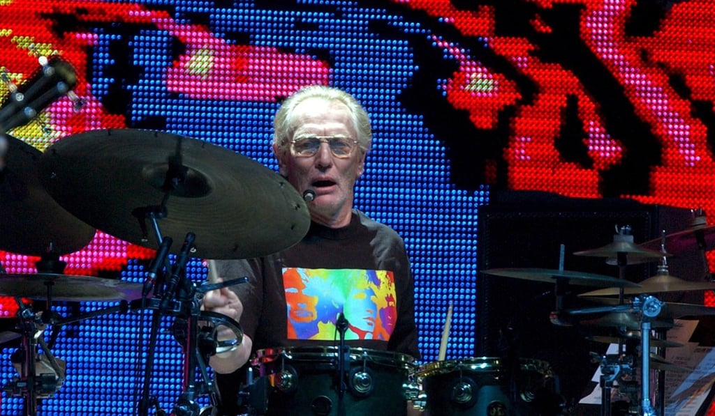 Ginger Baker during a reunion of Cream in 2005. Photo: EPA Ginger Baker during a reunion of Cream in 2005. Photo: EPA