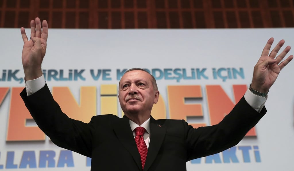 Turkey's President Recep Tayyip Erdogan. Photo: Presidential Press Service via AP