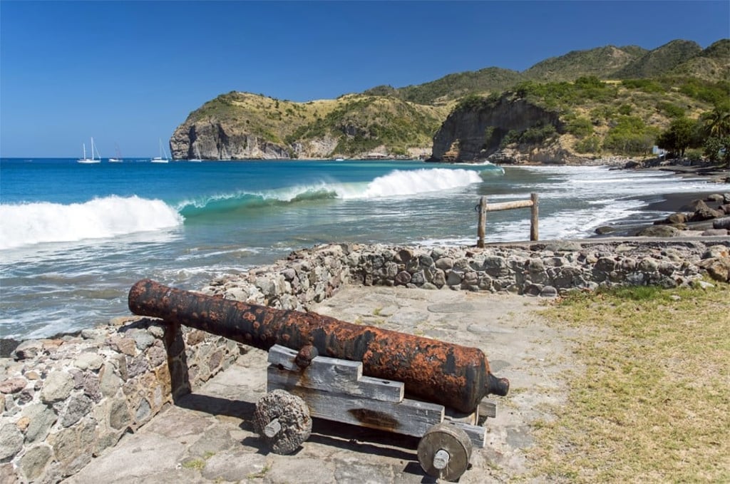 An old cannon at Little Bay port. Photo: Tim Pile An old cannon at Little Bay port. Photo: Tim Pile