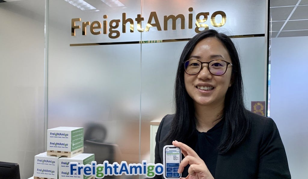 Hong Kong entrepreneur Ivy Tse hopes to drive digital transformation in the old-fashioned logistics industry. Photo: Iris Deng