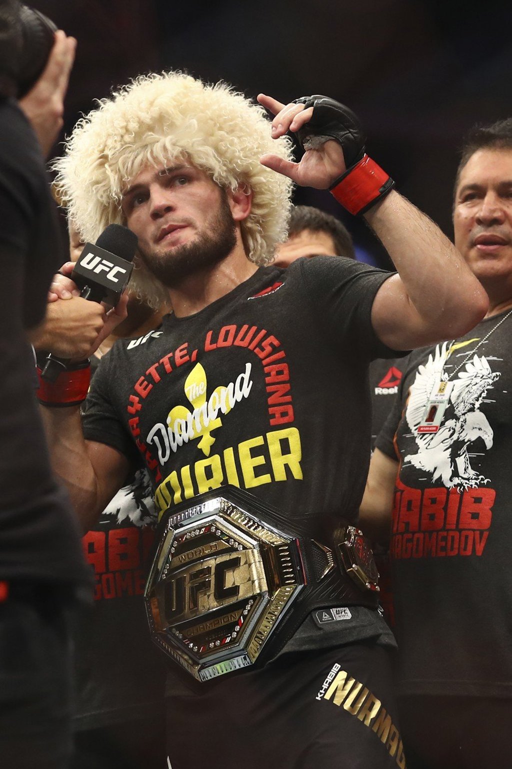 Khabib nurmagomedov ufc champions clearance