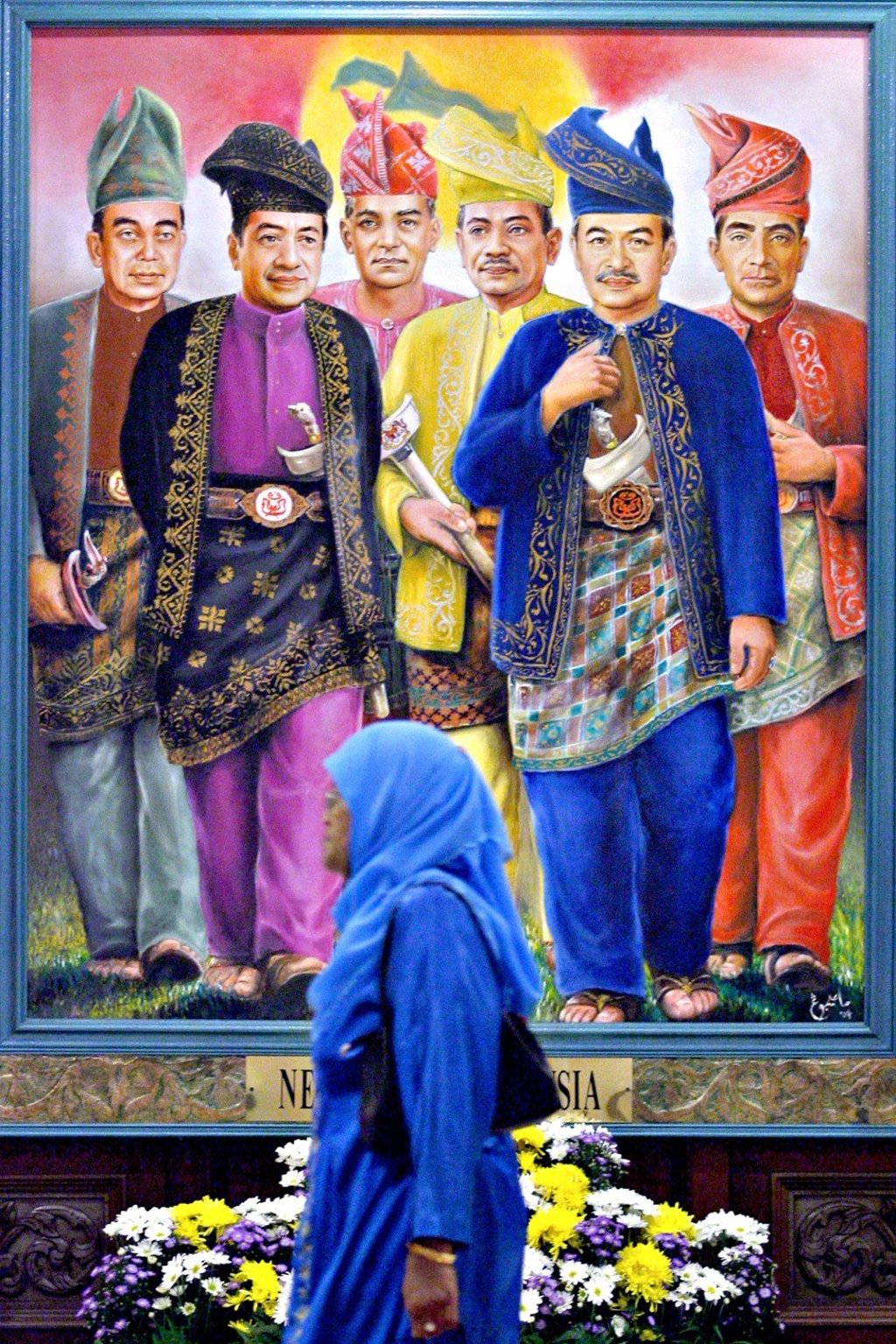 A Malay woman on a street in Kuala Lumpur. Photo: AFP