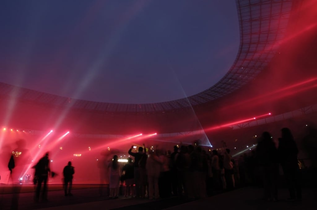The World Culture Festival at the Olympiastadion Berlin in July 2011