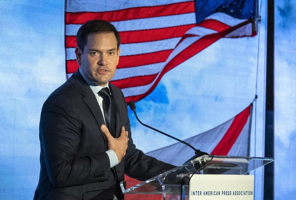 US Senator Marco Rubio, a Republican lawmaker from Florida, accuses ByteDance-owned TikTok of censoring user content on behalf of the Chinese government. Photo: EPA-EFE