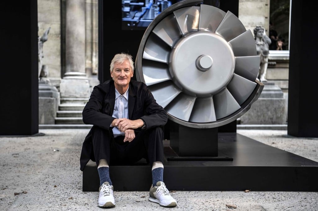 Designer James Dyson in Paris last year. Photo: AFP