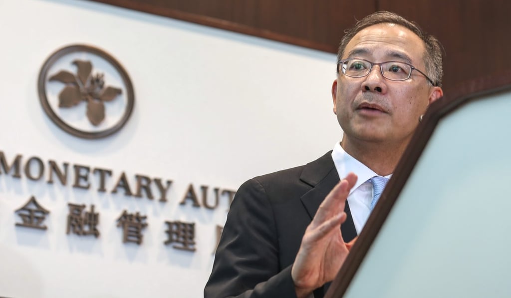 HKMA Chief Executive Eddie Yue Wai-man. Photo: Xiaomei Chen
