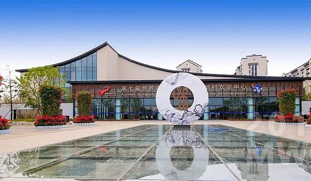 China has built a new athletes’ village in Wuhan that can accommodate 10,000 people. Photo: Handout China has built a new athletes’ village in Wuhan that can accommodate 10,000 people. Photo: Handout