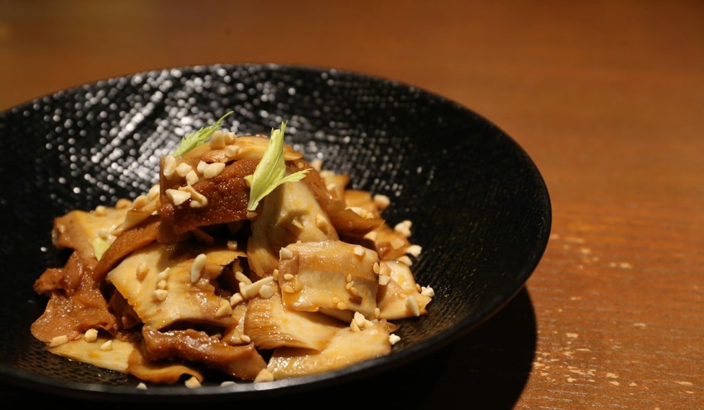 Vegetarian fu qi fei pian at Lakeside Veggie in Shanghai. Photo: Rachel Cheung