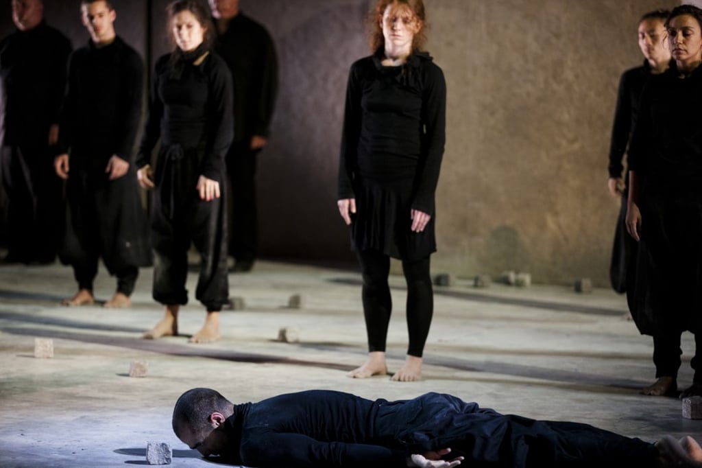 Sidi Larbi Cherkaoui’s contemporary dance production, Puz/zle, looks at how things fit together to create a new and distinct identity, such as a jigsaw puzzle. Photo: Koen Broos