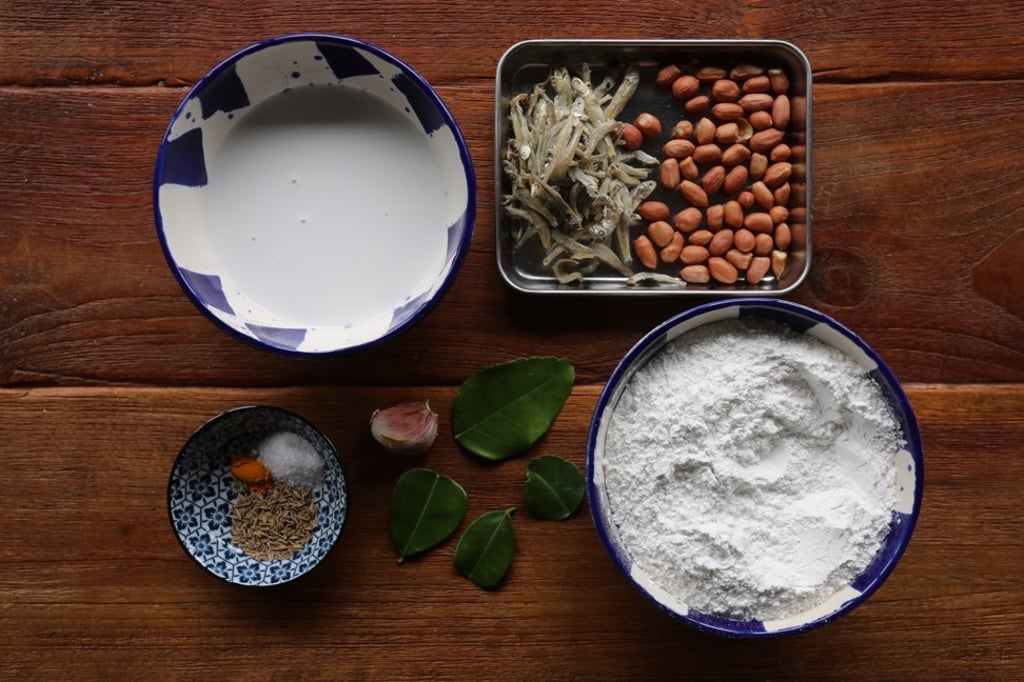 The ingredients for the dish. Photo: Jonathan Wong