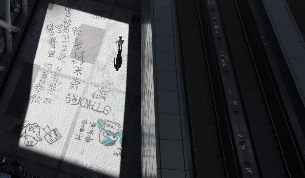 Students at the campus are planning a class boycott. Photo: Xiaomei Chen