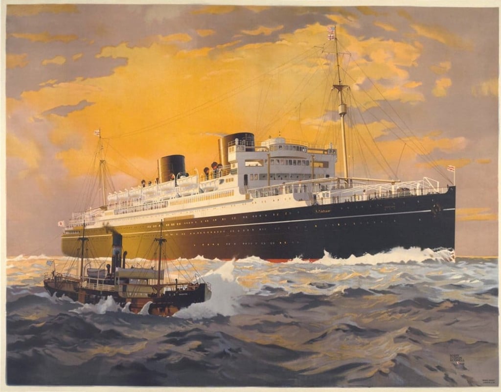 The Asama Maru.