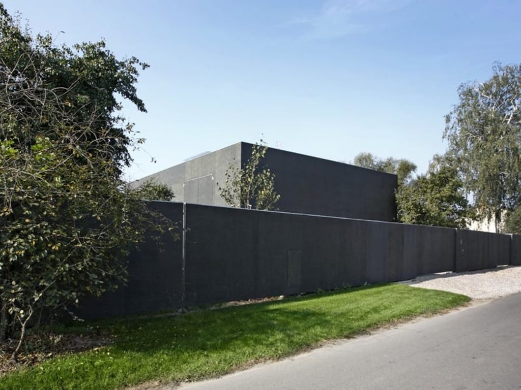 Walls surrounding the Safe House.