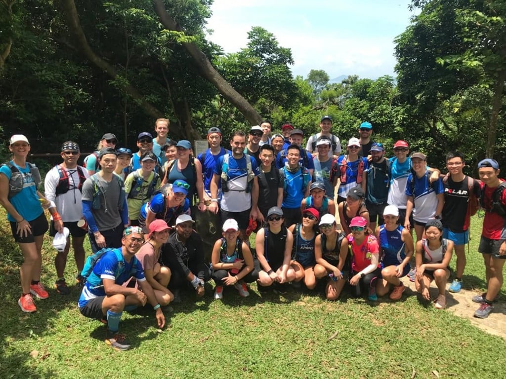 KPMG hiking group, training and taking part in events breaks down barriers and builds relationships.