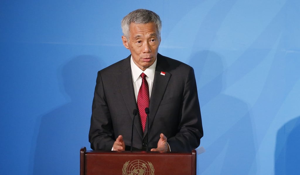 Singapore's Prime Minister Lee Hsien Loong has been outspoken on the Hong Kong protests. Photo: AP