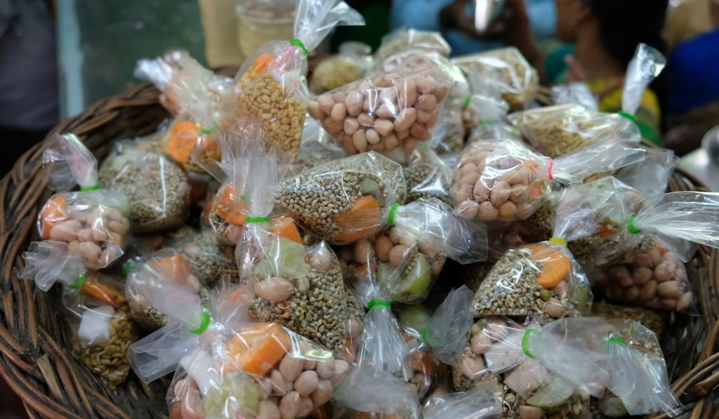 Maran G started out selling sprout packets. Photo: Malaineer Girithar