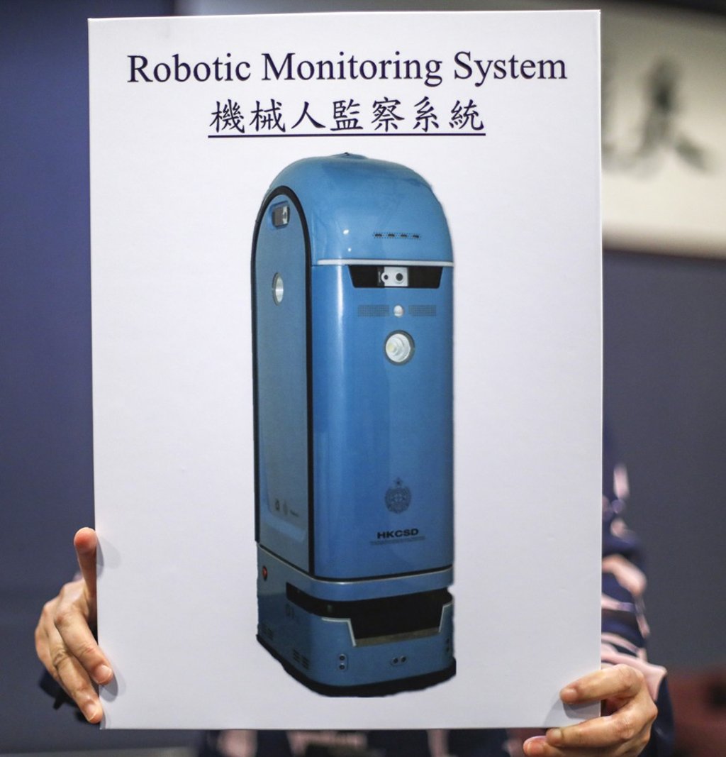 An example of the technology being lined up for Hong Kong prisons to conduct checks on inmates. Photo: Tory Ho