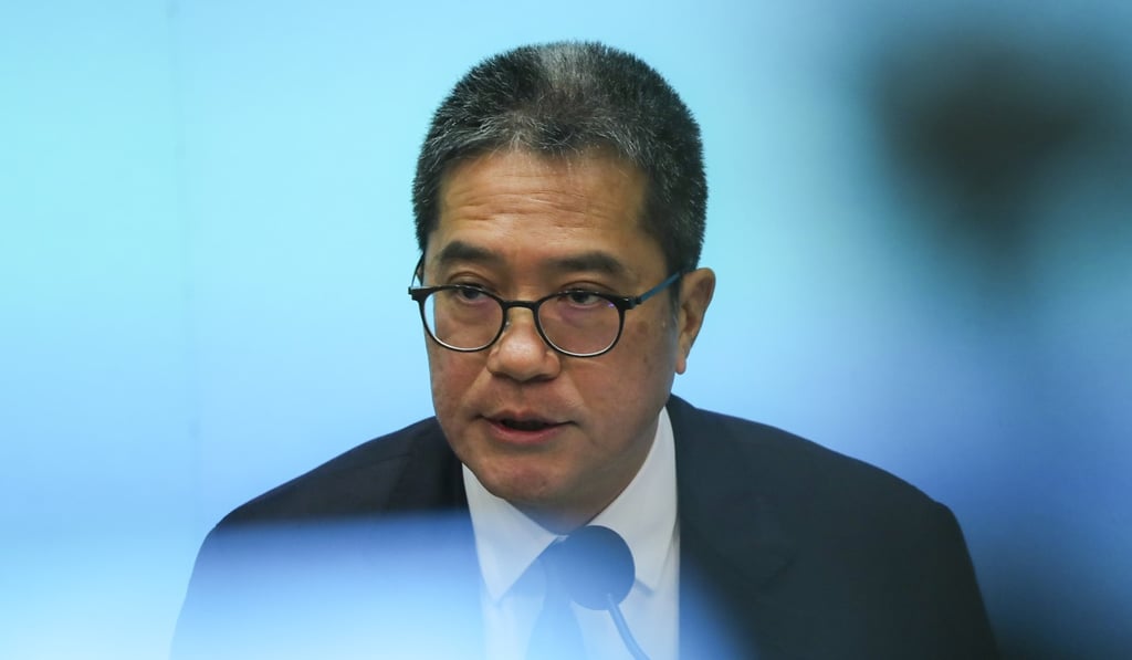 Michael Wong, the development secretary, says the government hopes to develop a new town in the New Territories, but there is no timescale set for the vision. Photo: Edward Wong