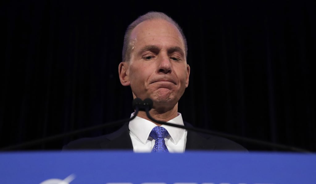 Boeing Chief Executive Dennis Muilenburg. Photo: AP Photo Boeing Chief Executive Dennis Muilenburg. Photo: AP Photo